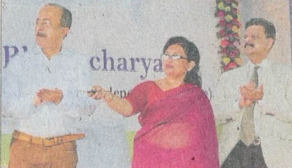 Foundation Stone Laying ceremony of IQ City Nursing College