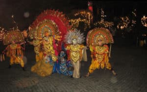 Durga Puja Celebration 2010, Mani Square Mall