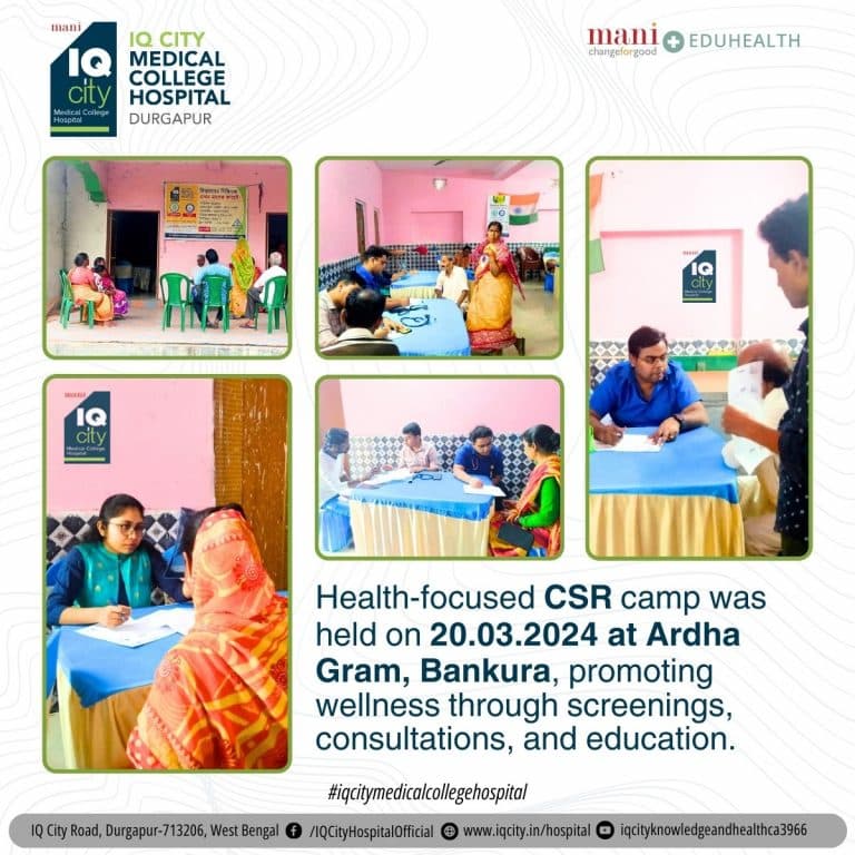 Health-focused CSR camp was held on 20.03.2024 at Ardha Gram